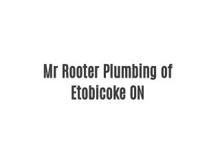 mr rooter etobicoke.